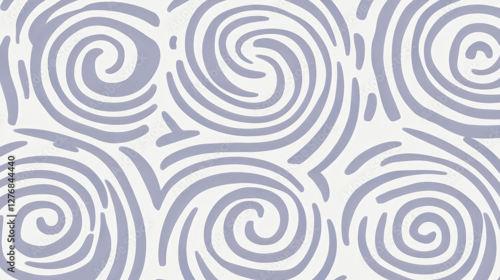 Abstract seamless pattern with linear spirals alternating contrasting tones, creating dynamic and modern design. swirling shapes form hypnotic and artistic texture, ideal for backgrounds and Abstract seamless pattern with linear spirals alternating contrasting tones, creating dynamic and modern design. swirling shapes form hypnotic and artistic texture, ideal for backgrounds and