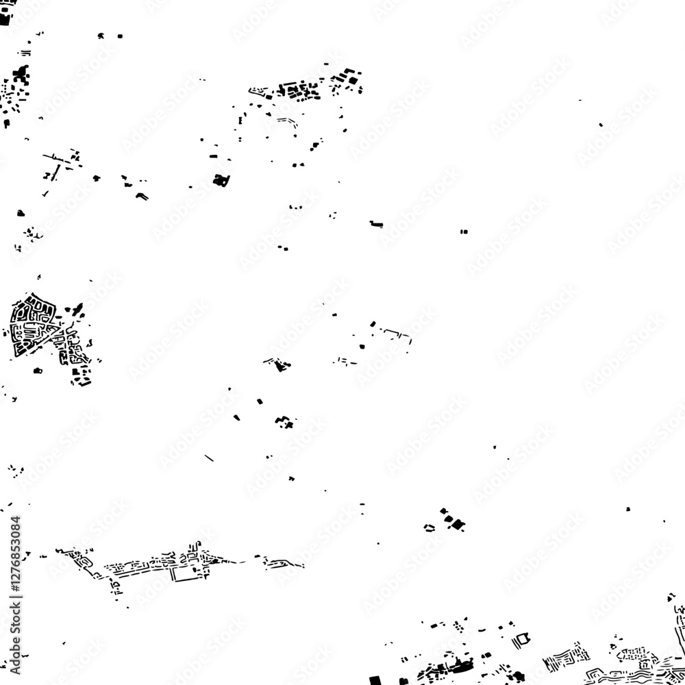 Buildings map of Kippax Great Britain Buildings map of Kippax Great Britain