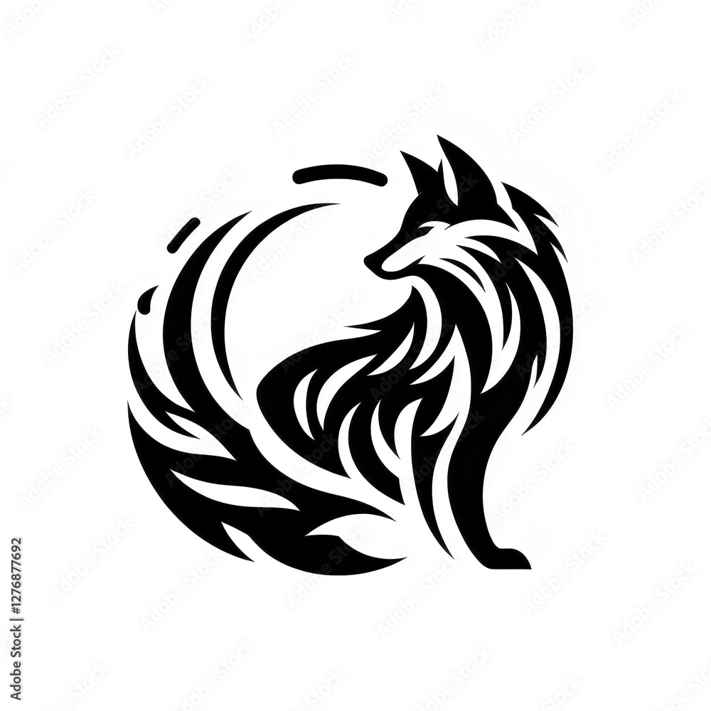 wolf logo, icon, tattoo wolf logo, icon, tattoo