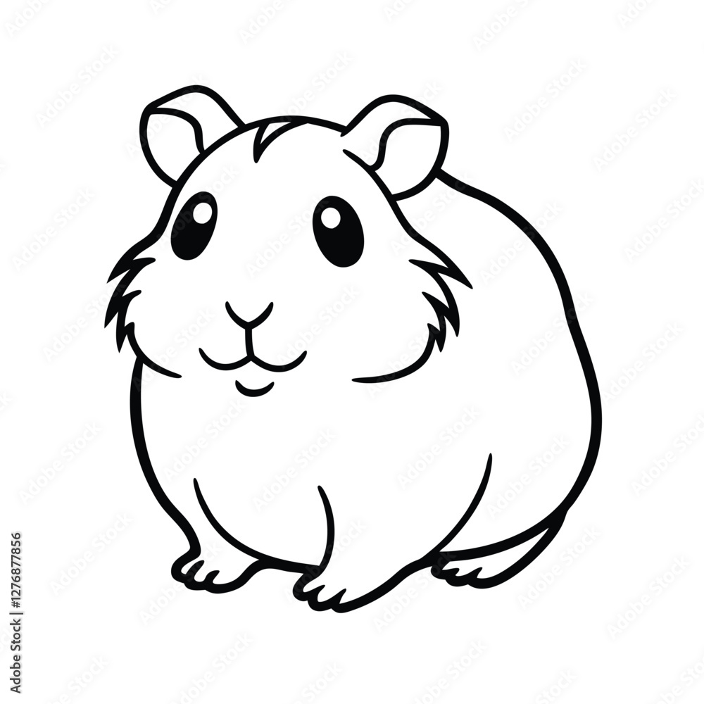 vector illustration of cartoon rat vector illustration of cartoon rat
