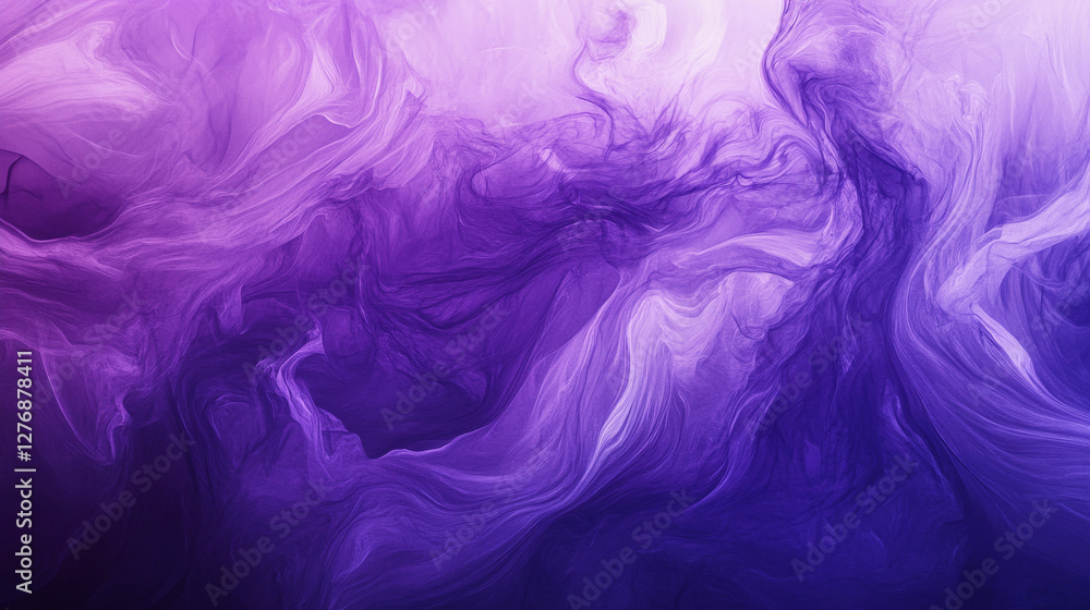 Obraz premium Deep purple gradient with soft hues and textured flow creating an artistic background