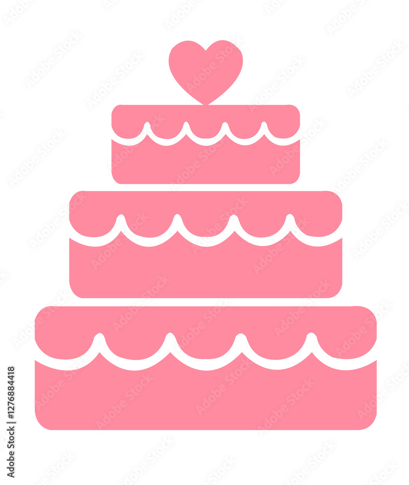 Birthday cake clip art design on plain white transparent isolated background for card, shirt, hoodie, sweatshirt, apparel, tag, mug, icon, poster or badge Birthday cake clip art design on plain white transparent isolated background for card, shirt, hoodie, sweatshirt, apparel, tag, mug, icon, poster or badge