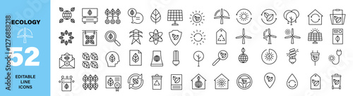 Ecology icon set