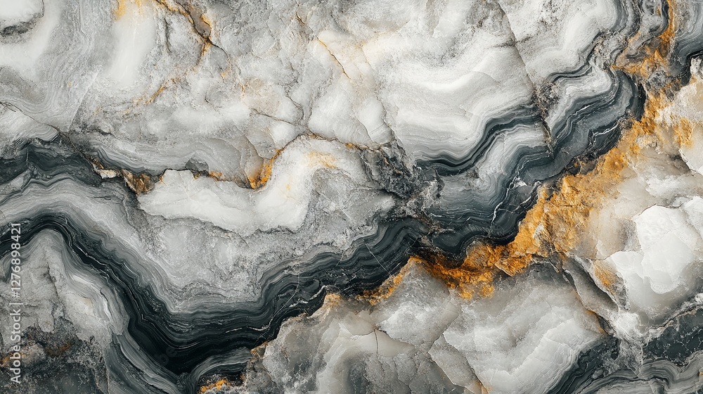 Obraz premium Elegant Marble Stone Texture with Natural Veining