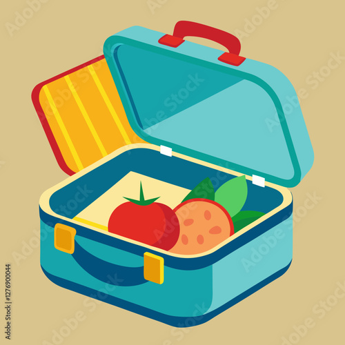 Lunch, lunch box, icon, bag, suitcase, travel, vector, illustration, luggage, business, briefcase, button, case, symbol, baggage, sign, box, design, portfolio, tourism, handle, concept, school, handba