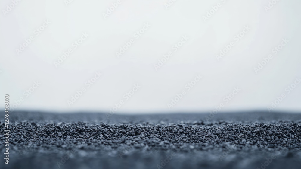 Detailed texture of dark gravel stone surface with blurry background Detailed texture of dark gravel stone surface with blurry background