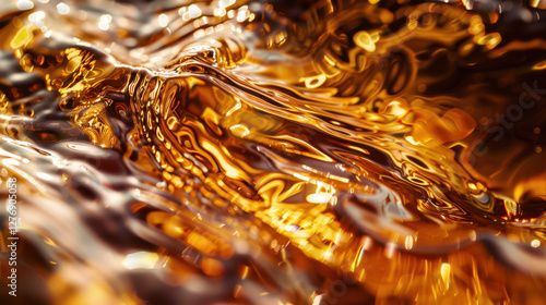 liquid whiskey background