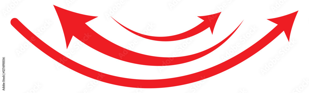 Set of curved arrows isolated on white background. Curved arrows, hand drawn curved arrows. Set long Red curve arrow icon vector . Red curve arrow icon set. long arrow icon set. curve arrow vector. Set of curved arrows isolated on white background. Curved arrows, hand drawn curved arrows. Set long Red curve arrow icon vector . Red curve arrow icon set. long arrow icon set. curve arrow vector.