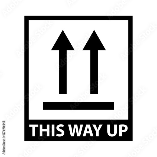 This way up symbol