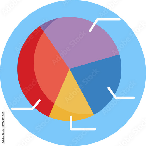 Graphical breakdown of geological composition in segments.