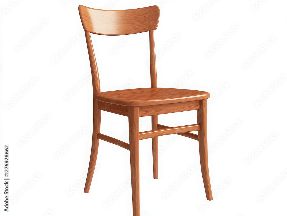 wooden chair isolated on white background wooden chair isolated on white background