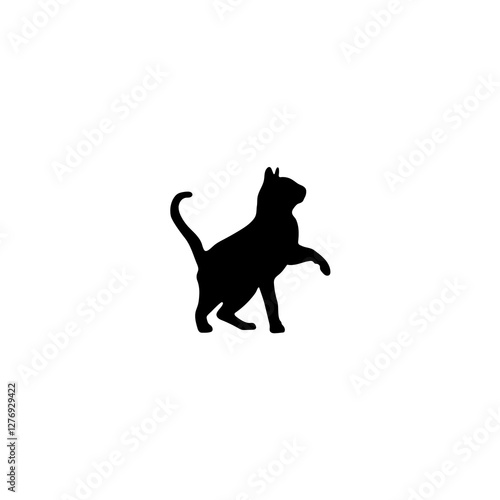 black cat silhouette