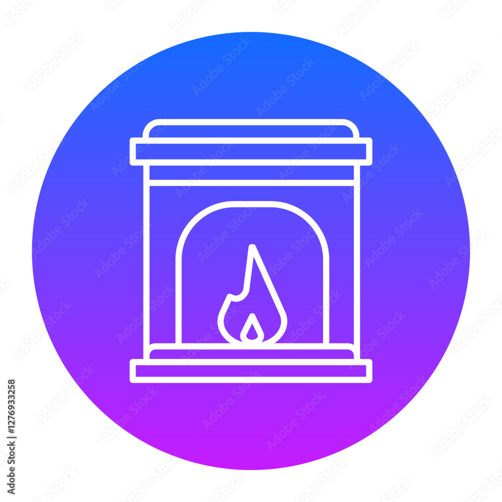 Fireplace Icon Fireplace Icon