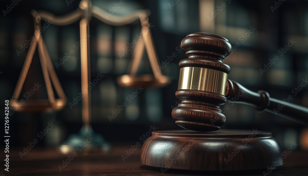 Symbolism In Abortion Law: Judge'S Gavel Represents Legal System, Themis Goddess Of Justice, And Wooden Stand With Inscription. Symbolism In Abortion Law: Judge'S Gavel Represents Legal System, Themis Goddess Of Justice, And Wooden Stand With Inscription.