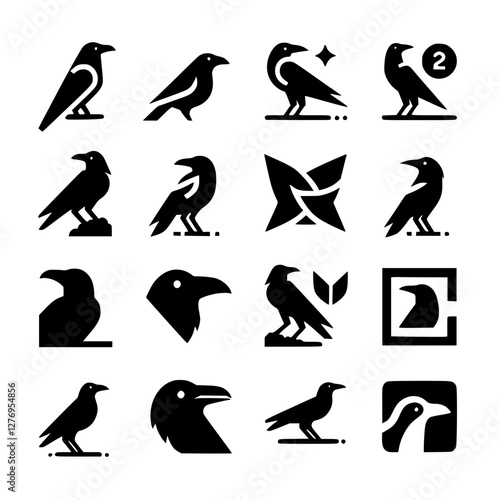 Raven Icon Set
