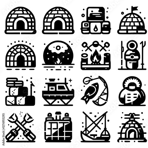 Igloo Icon Set