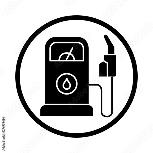 Gas Station – Fuel Pump for Vehicles and Energy Supply