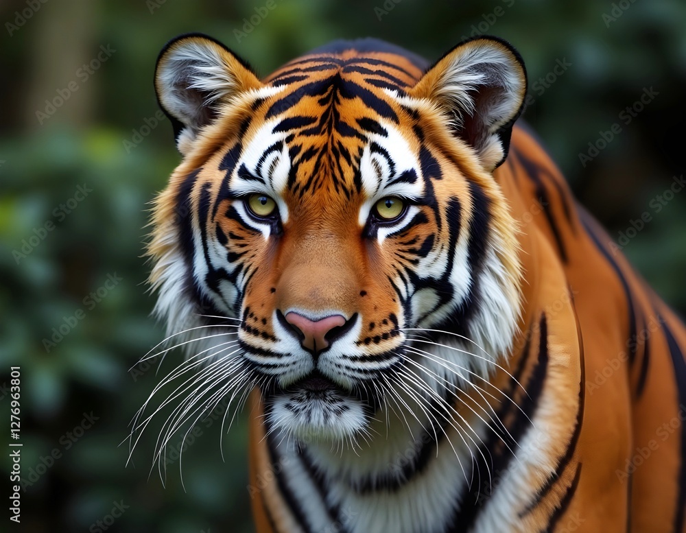 Fototapeta premium Portrait of a tiger.