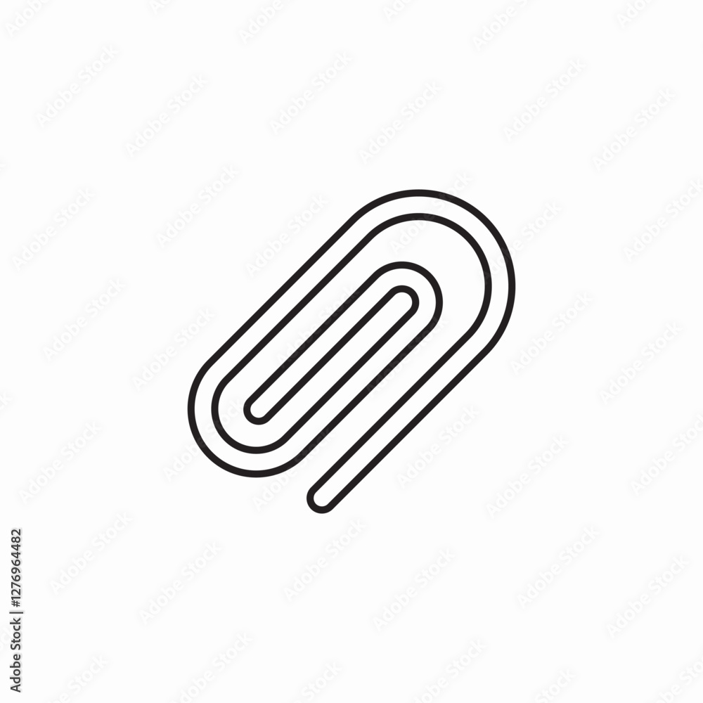 attachment file icon sign vector attachment file icon sign vector