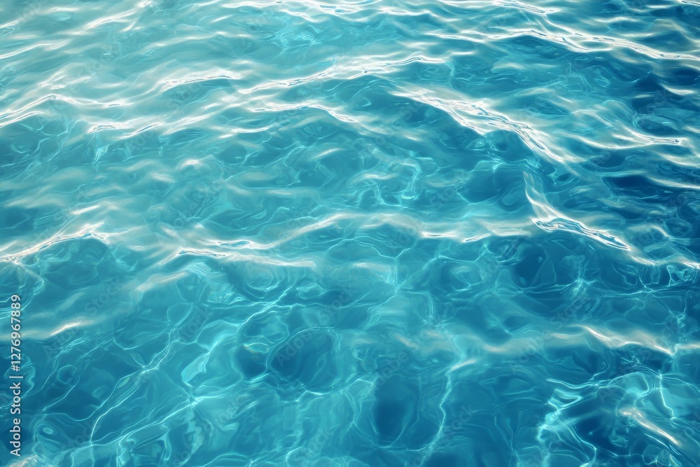 Seamless sea water texture with smooth ripples, pure blue tones, soft wave patterns, natural depth Seamless sea water texture with smooth ripples, pure blue tones, soft wave patterns, natural depth