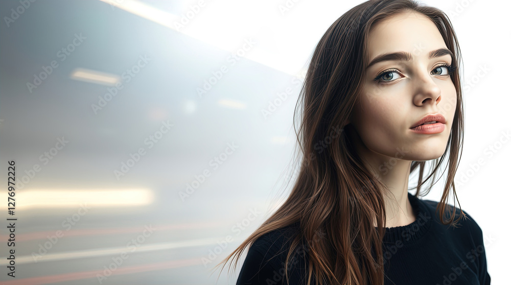 portrait of pretty young woman with freckles, fair hair, with creative modern hairstyle, isolated on white background
portrait of pretty young woman with freckles, fair hair, with creative modern hairstyle, isolated on white background
