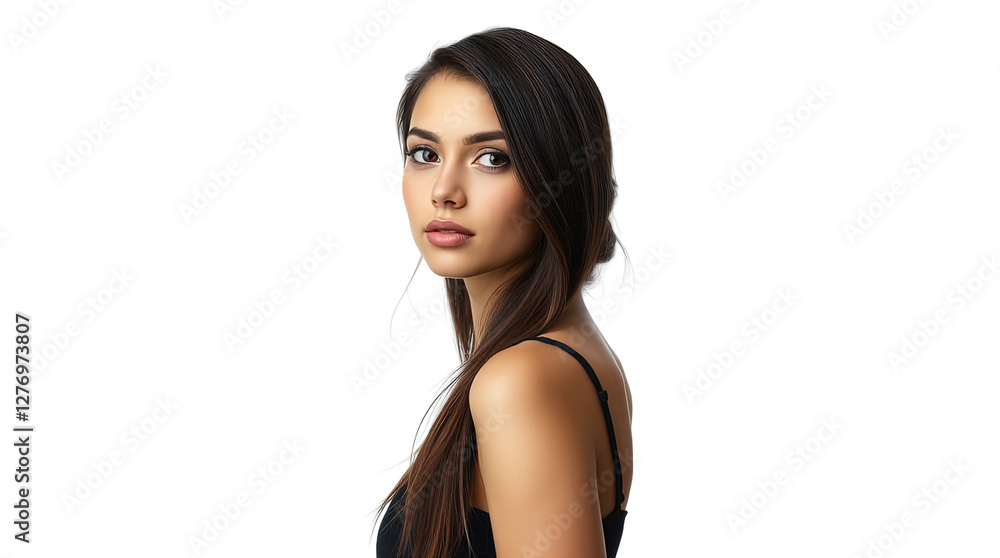 portrait of pretty young woman with freckles, fair hair, with creative modern hairstyle, isolated on white background
portrait of pretty young woman with freckles, fair hair, with creative modern hairstyle, isolated on white background
