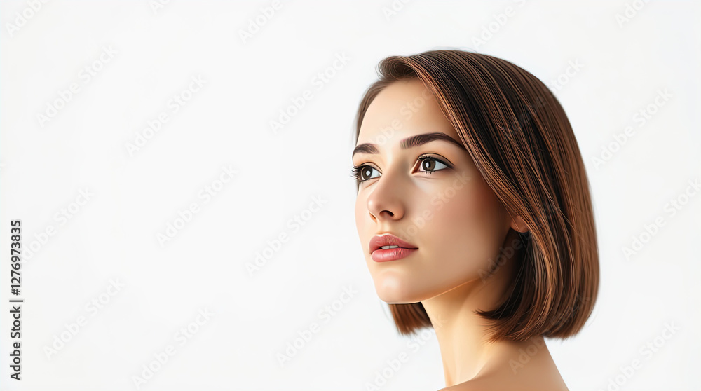 portrait of pretty young woman with freckles, fair hair, with creative modern hairstyle, isolated on white background
portrait of pretty young woman with freckles, fair hair, with creative modern hairstyle, isolated on white background