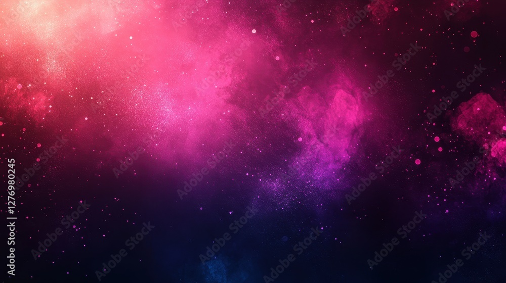 Cosmic nebula with vibrant pink and purple clouds and stars in outer space Cosmic nebula with vibrant pink and purple clouds and stars in outer space