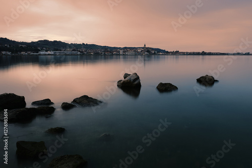 long exposure sunset