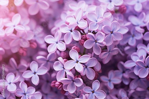 Lilac flowers close-up background lilac backgrounds blossom.