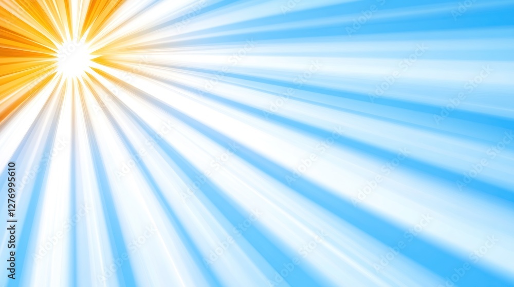 Abstract sunburst design, bright, sunlit sky background, perfect for presentations and website designs Abstract sunburst design, bright, sunlit sky background, perfect for presentations and website designs