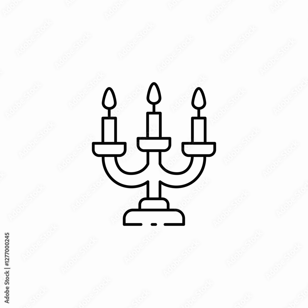 candlestick candle icon sign vector candlestick candle icon sign vector