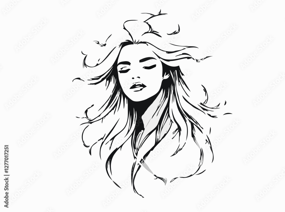 Artistic Vector Sketches for Unique Creations