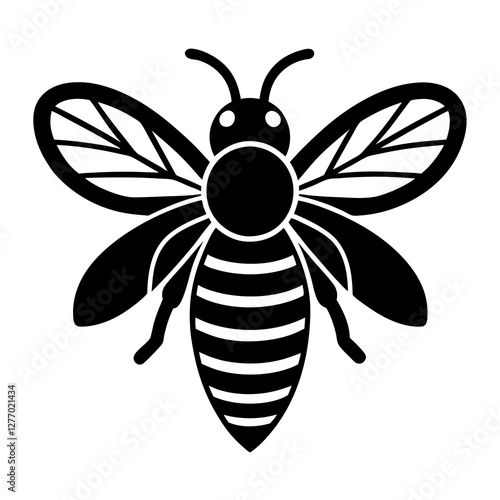 Bee Vector  High Quality Insect Illustrations for Nature and Agriculture Designs