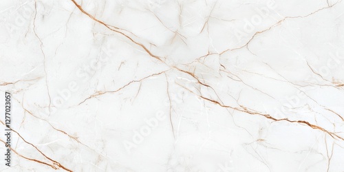 Detailed White Marble Texture with Golden Veins Abstract Design for Elegant Background and Decoration