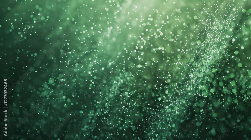 Obraz premium grainy green gradient background