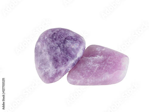 фотографія Lepidolite is a beautiful mineral with purple hues and a shiny texture