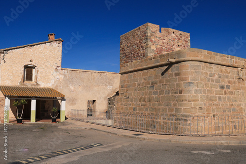 The Grau Vell fortress on a sunny day photo