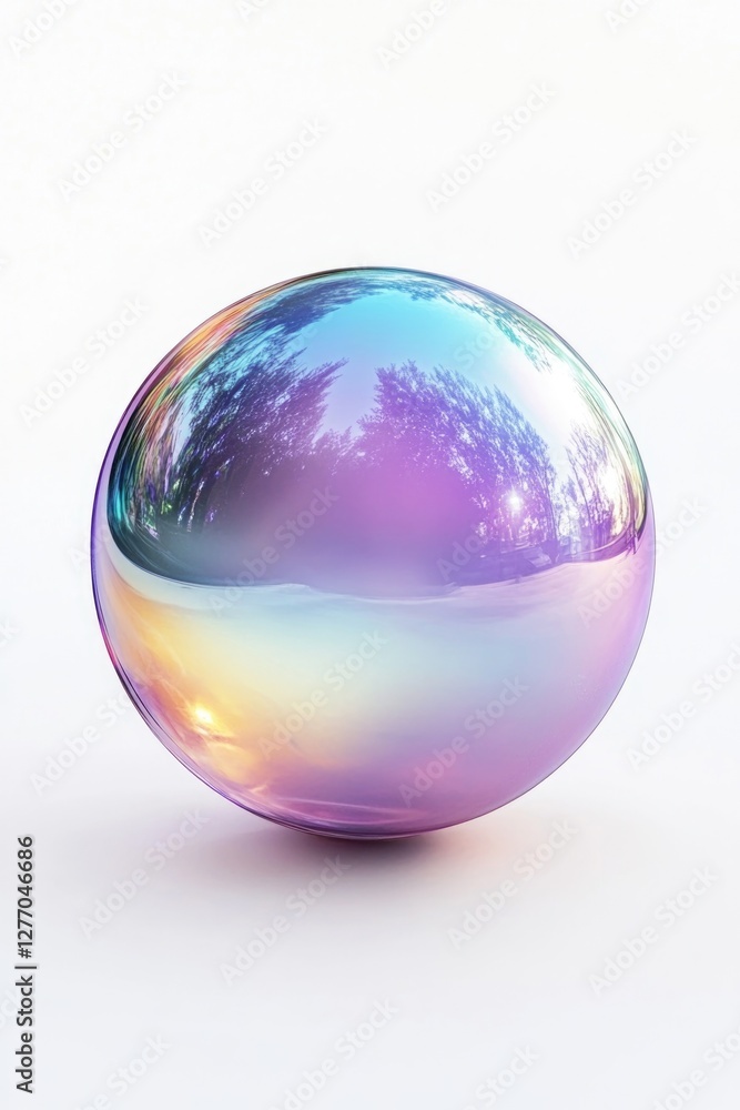 Vibrant Water Droplet Effect Sphere Illustration Vibrant Water Droplet Effect Sphere Illustration
