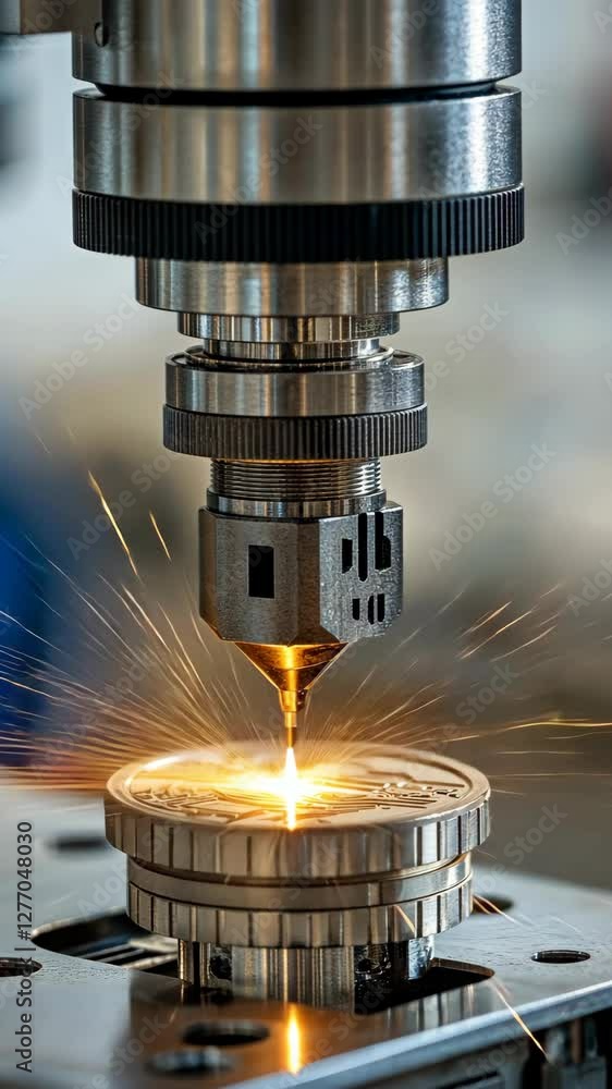 Precision metalworking with laser technology in a modern manufacturing facility Precision metalworking with laser technology in a modern manufacturing facility