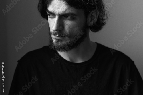 portrait of a man with a beard