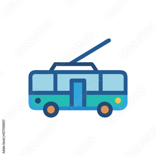  Charming Trolleybus Icon for Urban Mobility