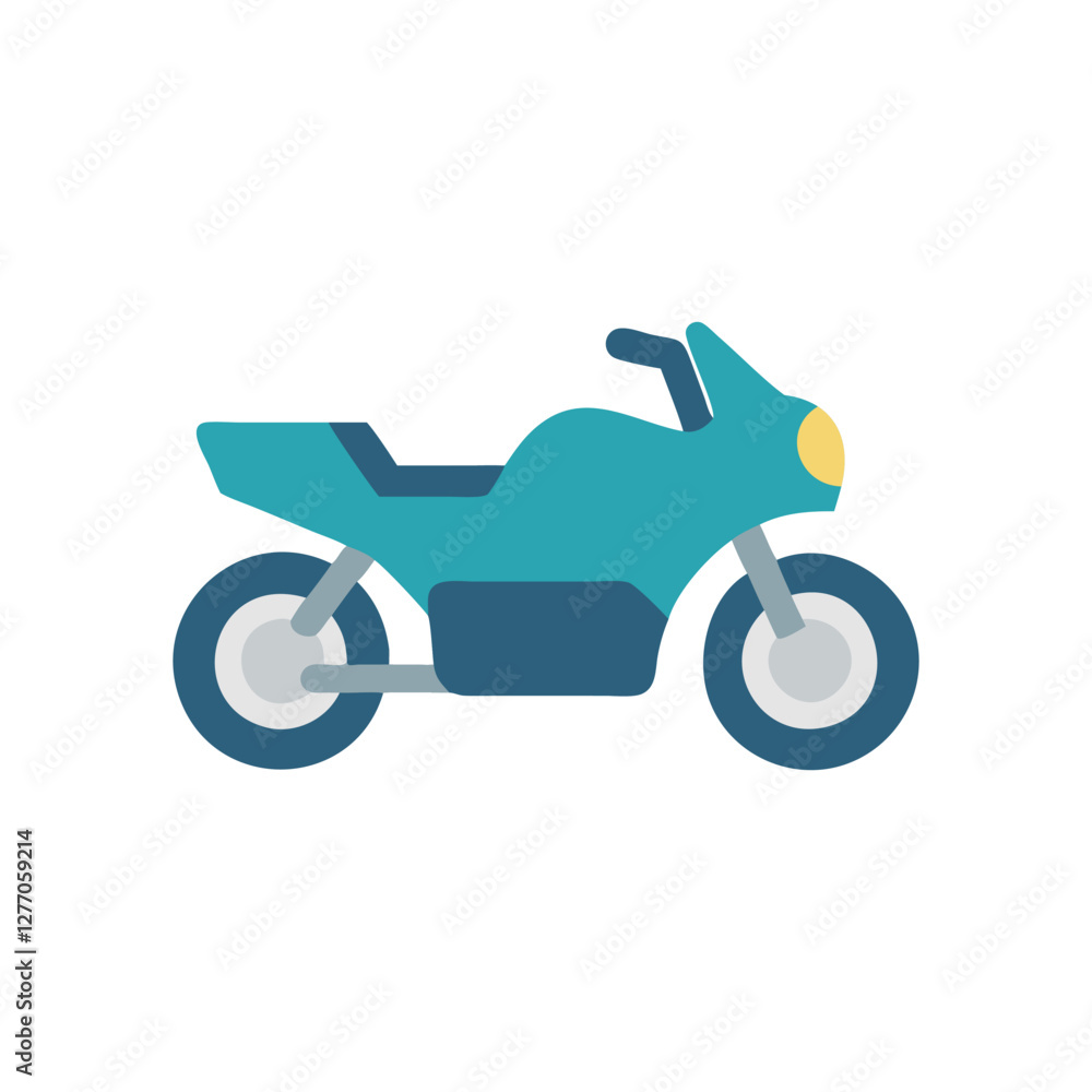 Charming Touring Motorcycle Icon for Scenic Rides Charming Touring Motorcycle Icon for Scenic Rides