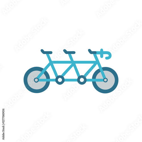  Stylish Tandem Bicycle Icon for Outdoor Fun