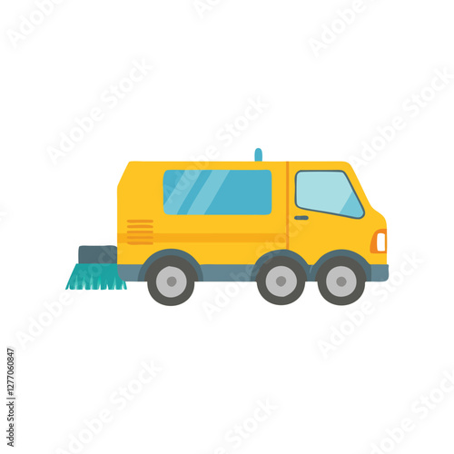  Creative Street Sweeper Truck Icon for Urban Services