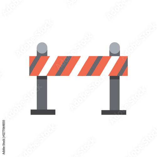  Creative Roadblock Icon Design for Traffic Control