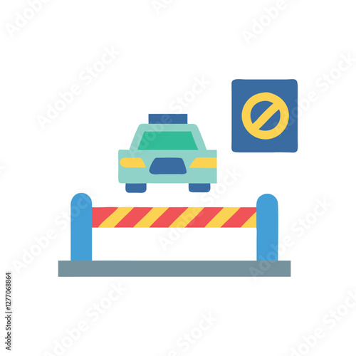  Creative Police Checkpoint Illustration for Marketing