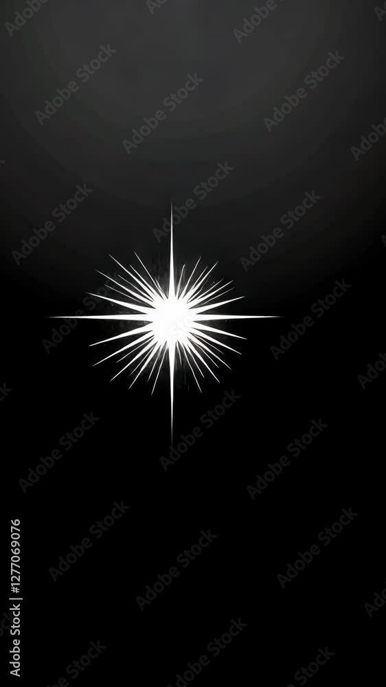 Bright starburst design on a black background capturing dynamic energy and depth in artistic expression Bright starburst design on a black background capturing dynamic energy and depth in artistic expression