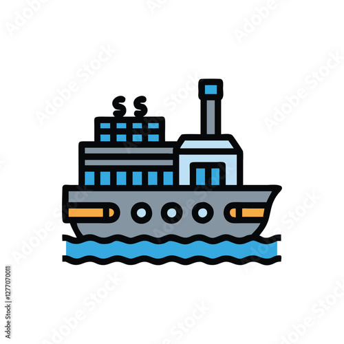  Innovative Paddle Steamer Illustration for Creative Use