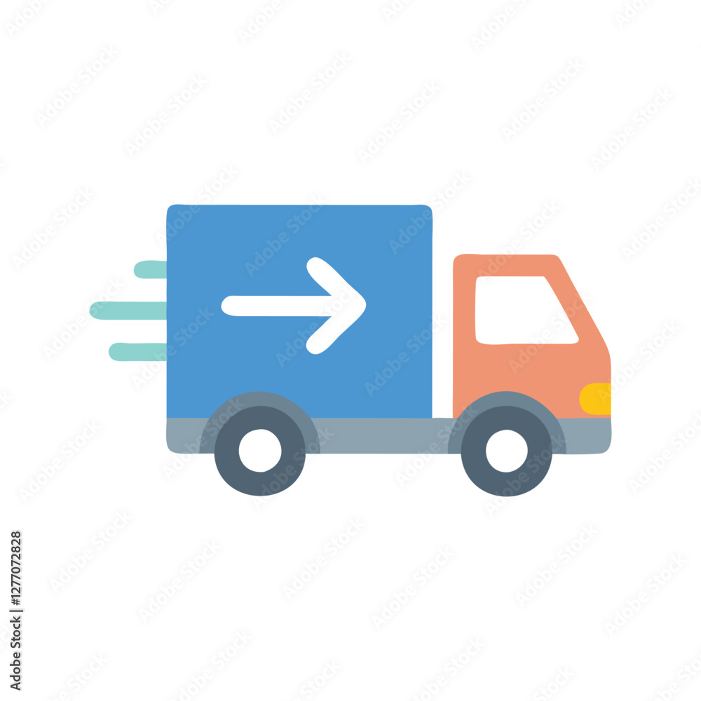 Multifunctional Moving Truck Graphic for Various Uses Multifunctional Moving Truck Graphic for Various Uses